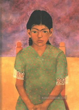 Frida Kahlo Werke - Porträt von Virginia Little Girl Feminismus Frida Kahlo